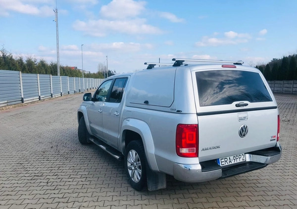 Volkswagen Amarok cena 72500 przebieg: 153172, rok produkcji 2013 z Radomsko małe 46